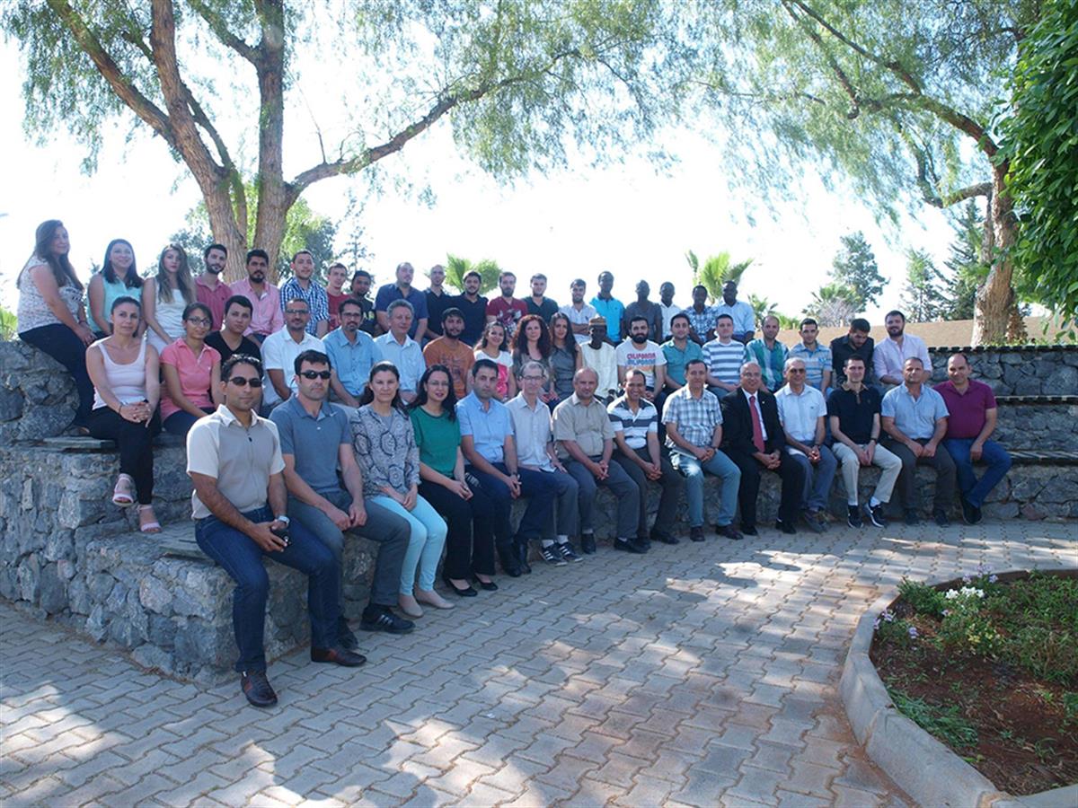2014- 2015 Spring Semester Graduating Students and Department Staff