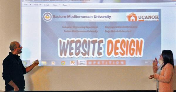 Students of EMU Computer Engineering Department Getting Ready for ‘Website Design Competition’
