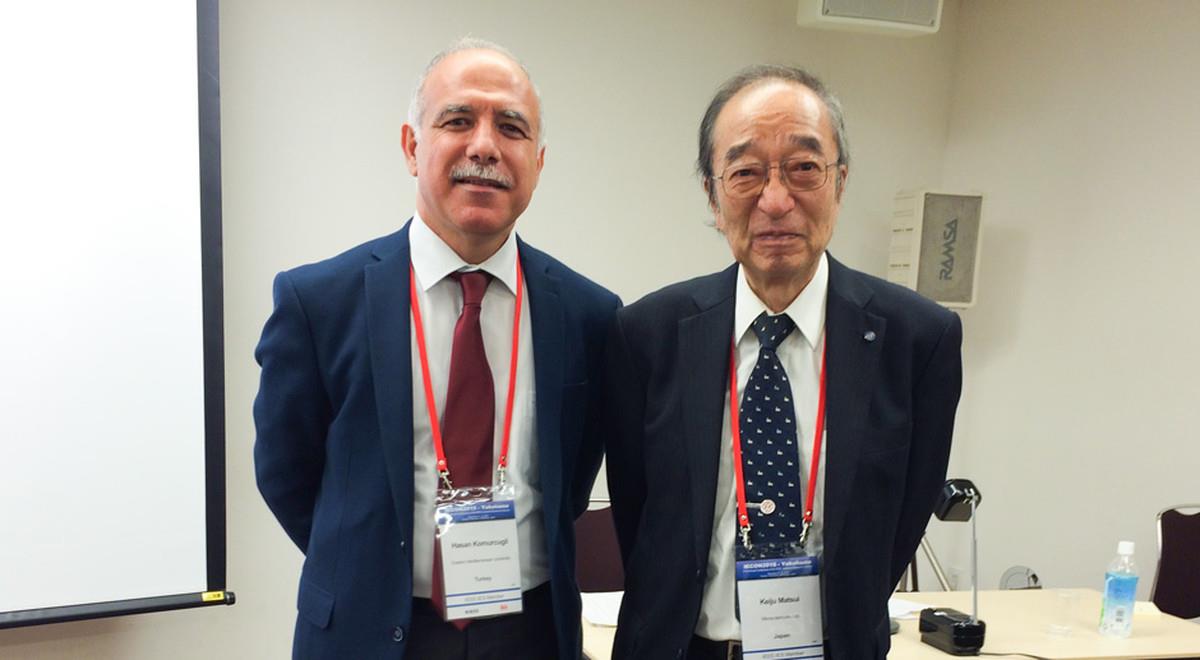 Prof. Dr. Hasan Kömürcügil Returns from Japan with an Award